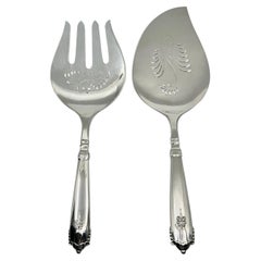 Georg Jensen Akkeleje Sterlingsilber-Fischservierbesteck 231