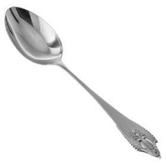 Georg Jensen Akkeleje Sterling Silver Large Dinner Spoon 001