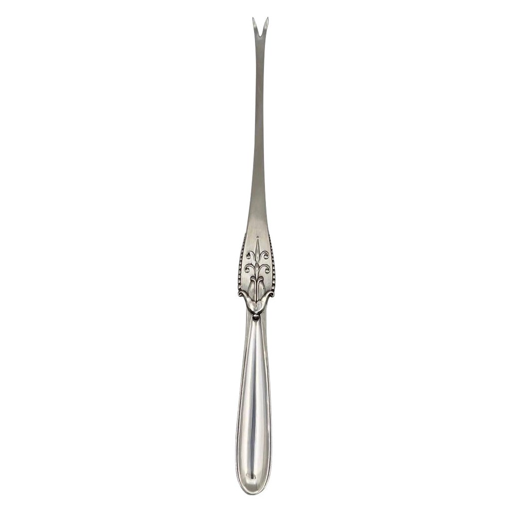 Georg Jensen Akkeleje Hummergabel aus Sterlingsilber 065