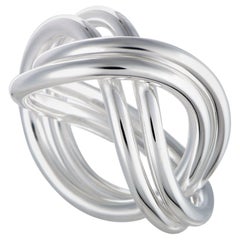 Georg Jensen Alliance Silver Double Ring