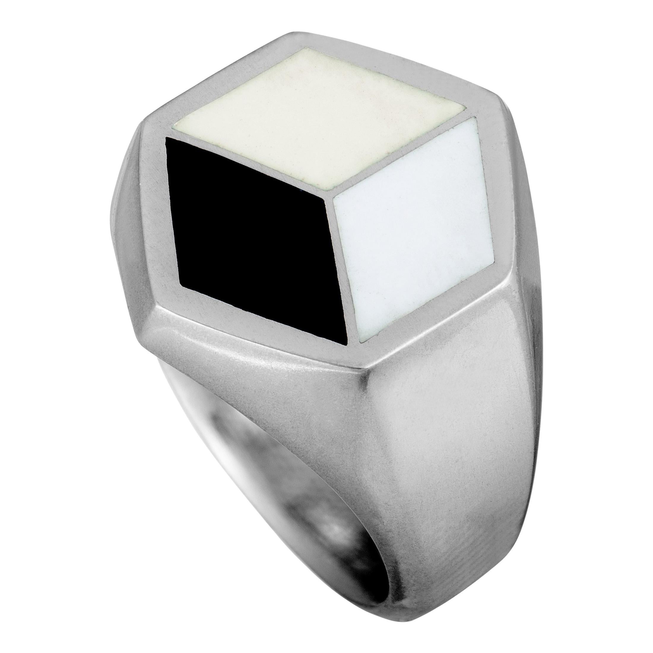 Georg Jensen Art Deco Silver Ring