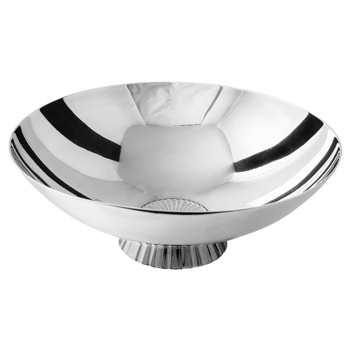 Georg Jensen Art Deco Sterling Silver Bowl 823 For Sale