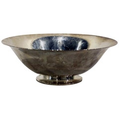 Vintage Georg Jensen Art Deco Sterling Silver Bowl