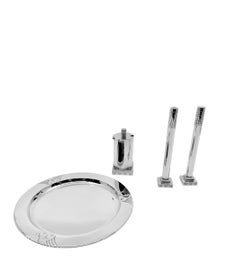Georg Jensen Art Deco Sterling Silver Cruet Set No. 793, 1936