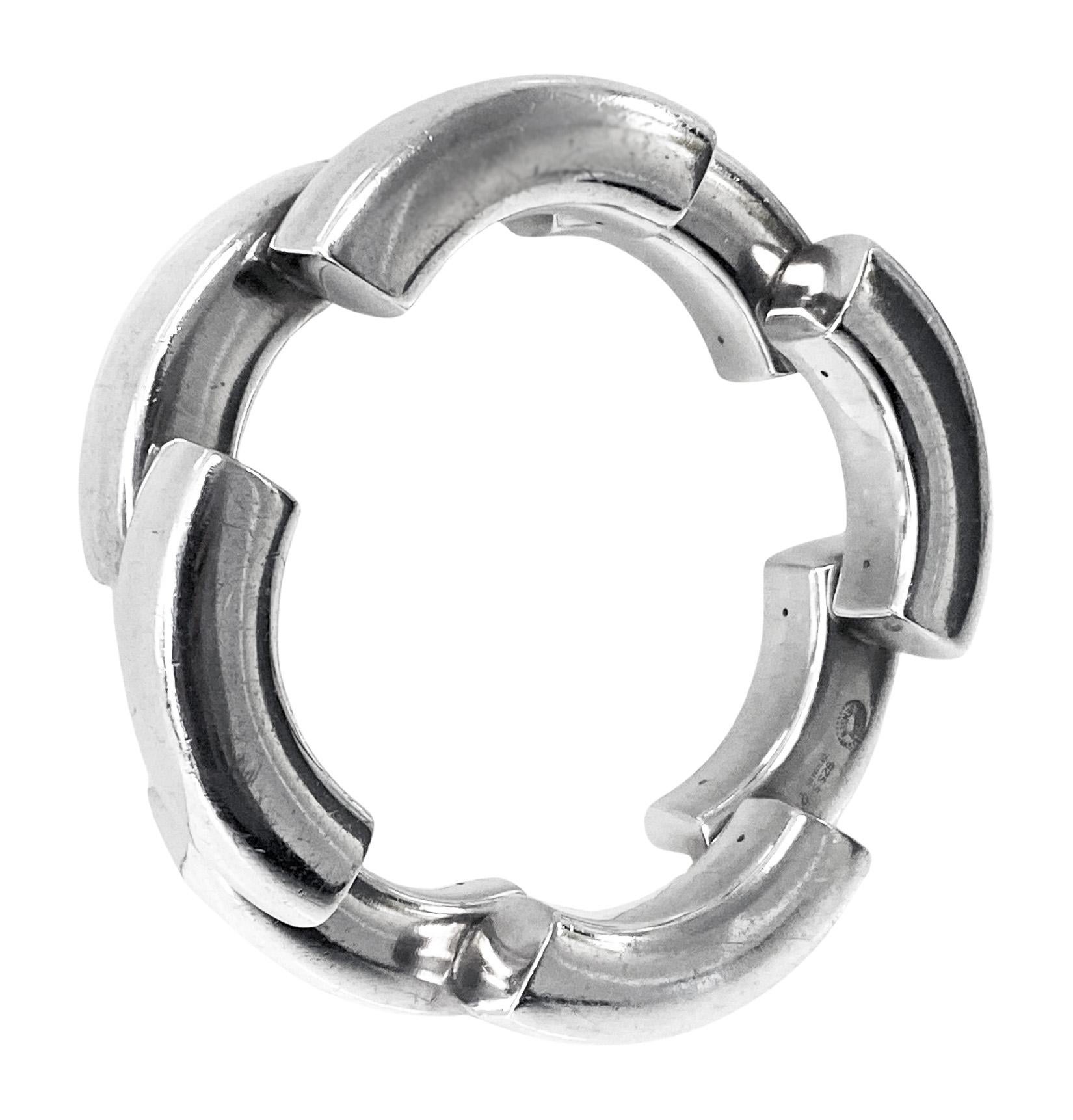 Georg Jensen Astrid Fog design Bangle No 222 C.C. 1969 In condizioni buone in vendita a Toronto, ON