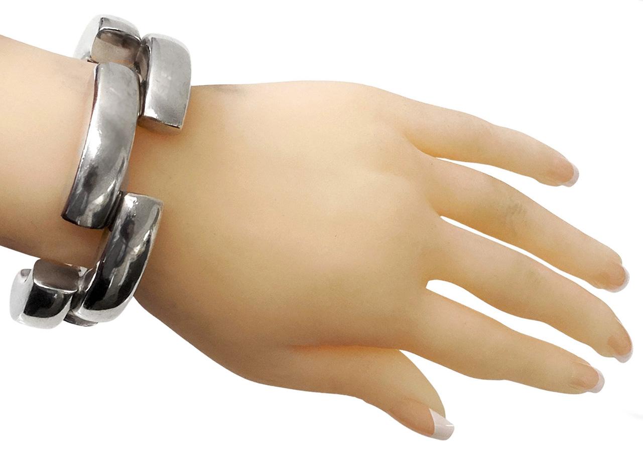 Georg Jensen Astrid Fog design Bangle No 222 C.C. 1969 in vendita 1