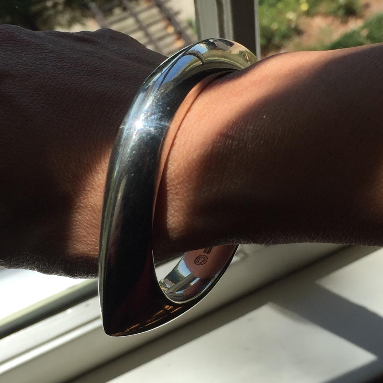 Georg Jensen Bangle by Nanna Ditzel, No. 111 In Excellent Condition For Sale In San Francisco, CA