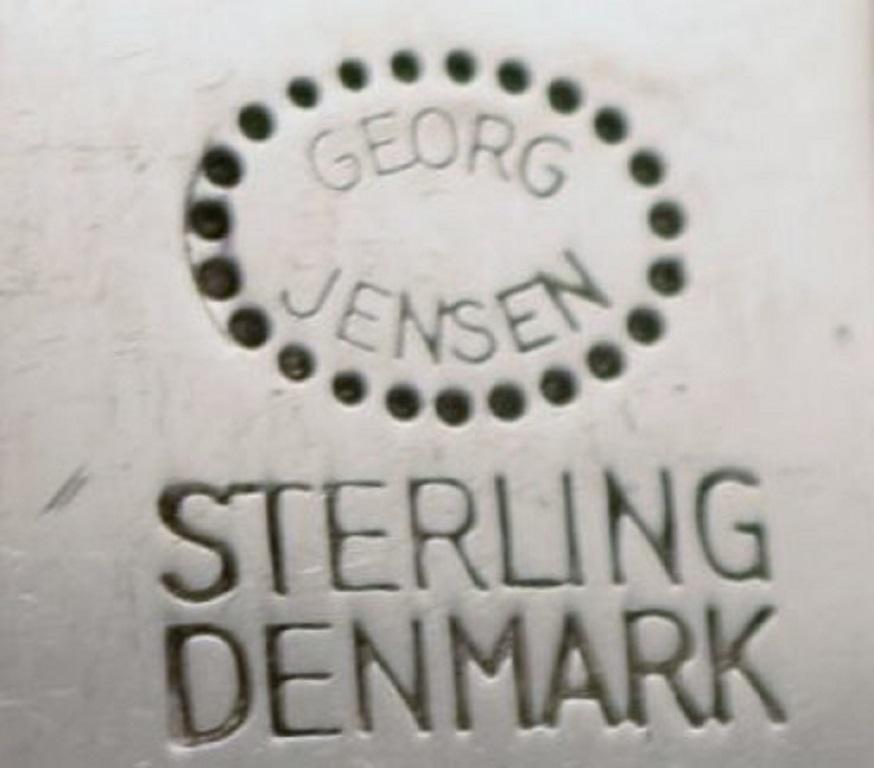 Danois Georg Jensen - Service à poisson complet perlé pour 12 personnes en vente