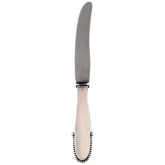 Georg Jensen Beaded Fruit Knife, 3 Pieces