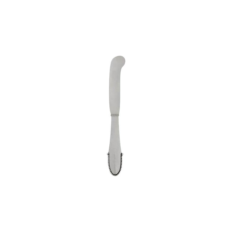 Couteau à beurre Georg Jensen en argent sterling perlé 046