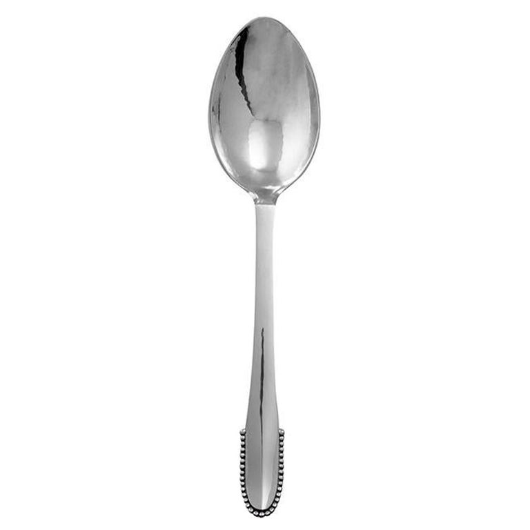 Georg Jensen Cucchiaio da dessert in argento 925 con perline 021