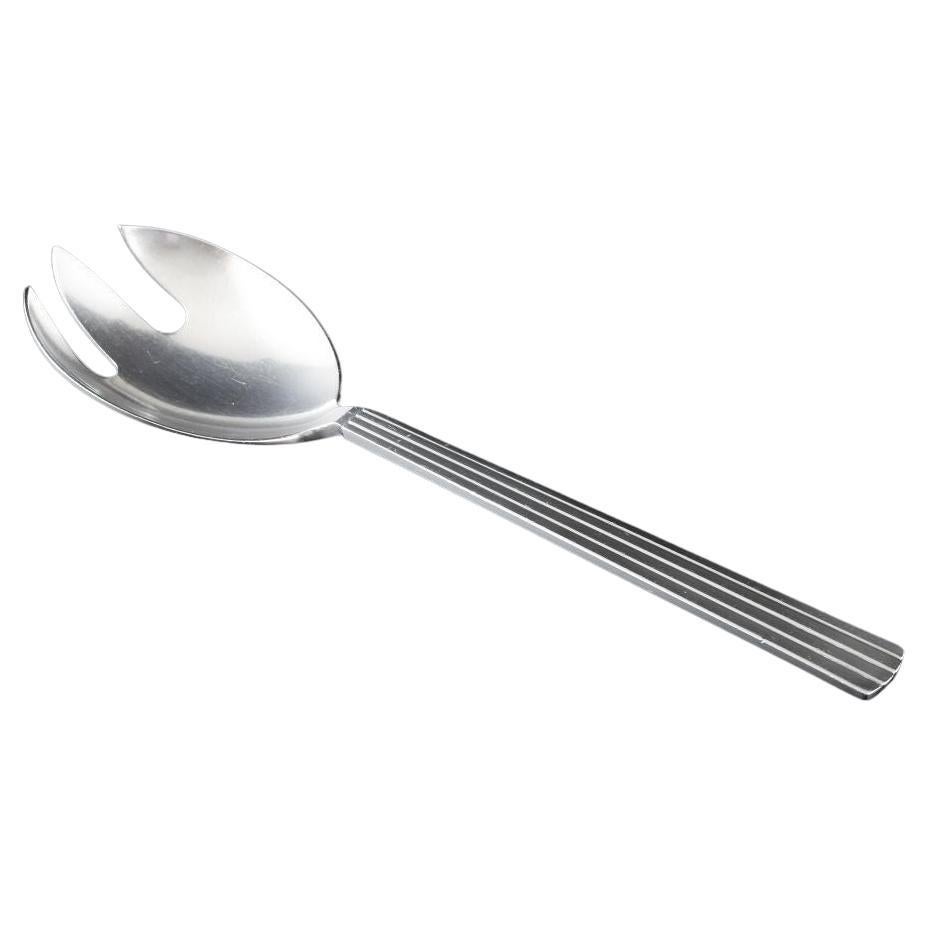 Georg Jensen. Bernadotte-Muster. Servierlöffel / Salatlöffel aus Sterlingsilber