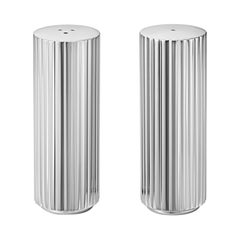 Georg Jensen Bernadotte Salt and Pepper Shaker by Prince Sigvard Bernadotte