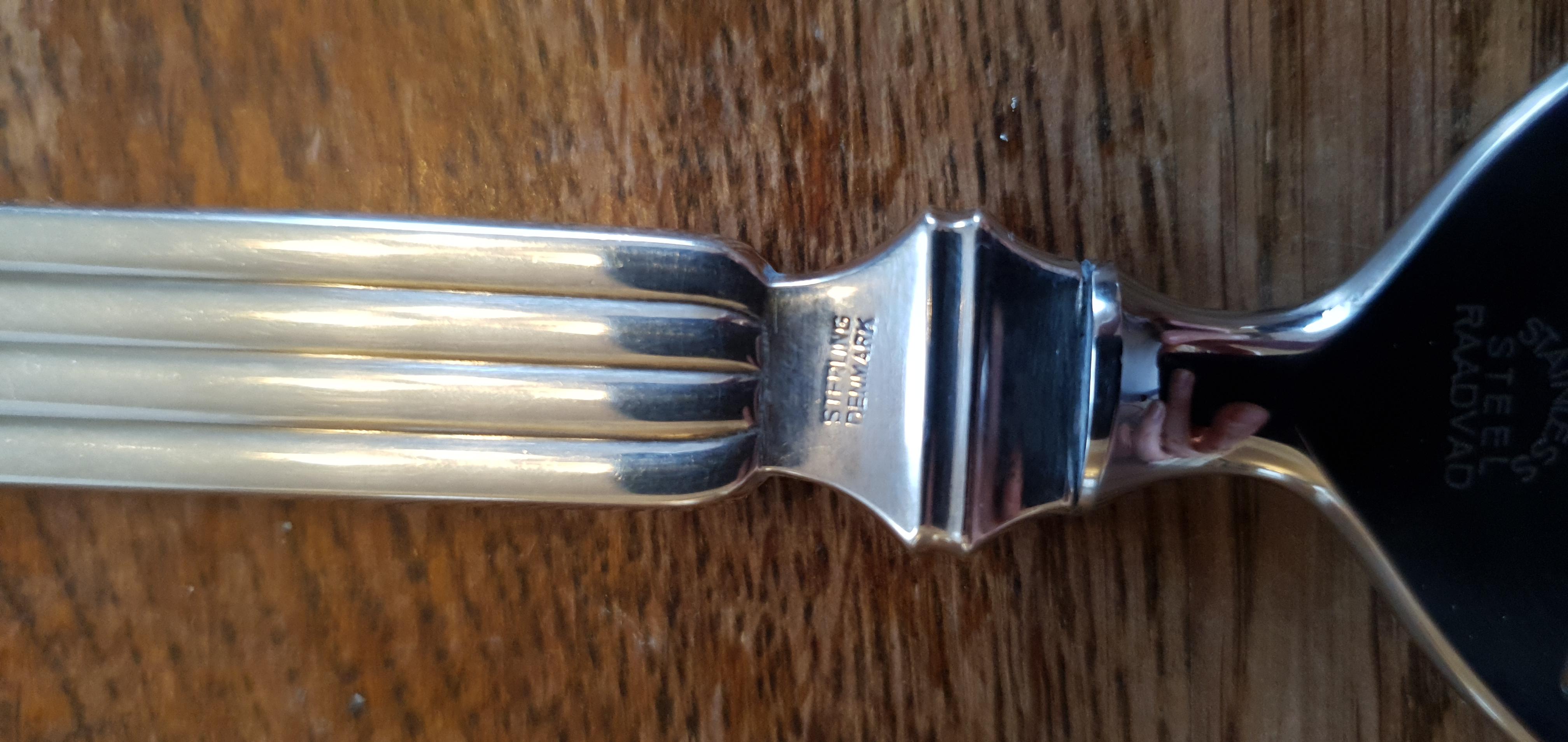 Georg Jensen Bernadotte Abrebotellas de Plata de Ley 272 siglo XX en venta