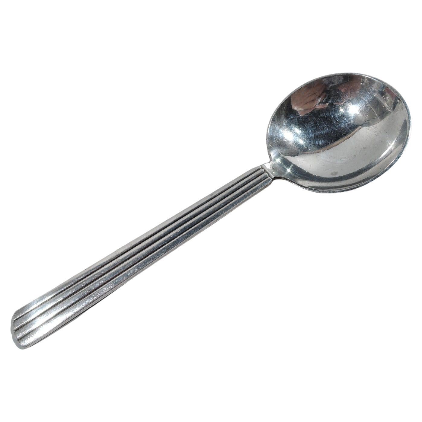 Georg Jensen Bernadotte Sterling Silver Cream Soup Spoon