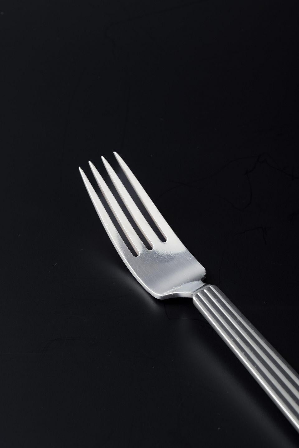 Georg Jensen, Bernadotte. Essgabel aus Sterlingsilber. (Dänisch) im Angebot