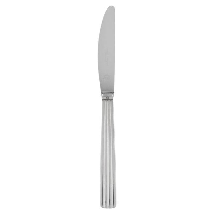 Georg Jensen Bernadotte Sterling Silver Dinner Knife with Long Handle (couteau de table à long manche en argent sterling)