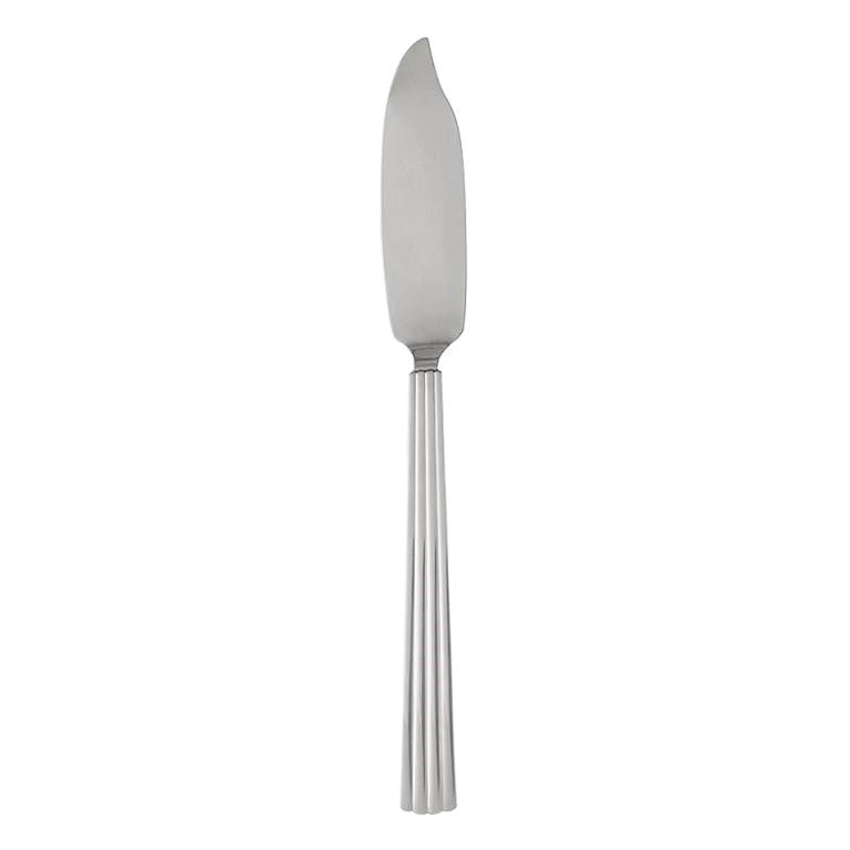 Fischmesser aus Sterlingsilber von Georg Jensen Bernadotte 062