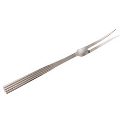 Meatgabel aus Sterlingsilber von Georg Jensen Bernadotte, Groß 142