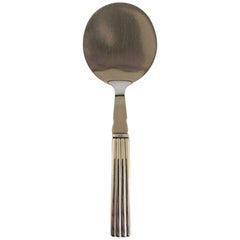 Georg Jensen Bernadotte Sterling Silver Pastry Server with Steel