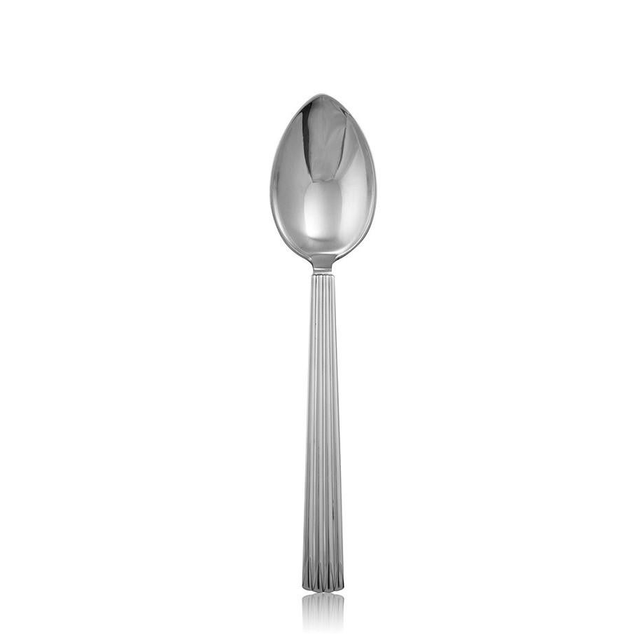 Georg Jensen Bernadotte Servicio De Cubiertos De Plata De Ley Para Ocho Art Decó