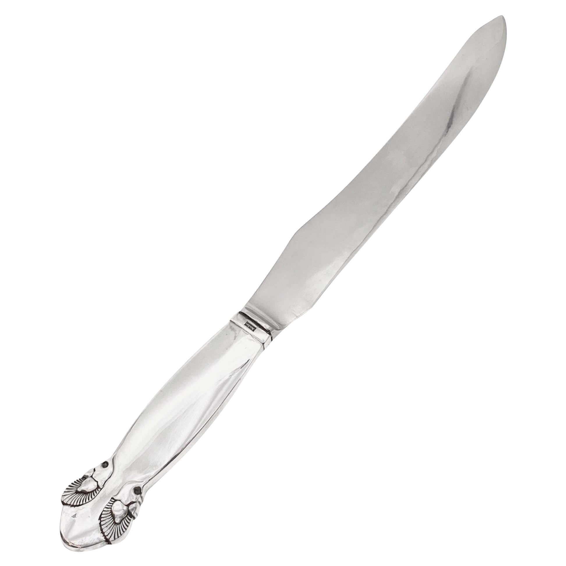 Georg Jensen Coltello da intaglio in argento Sterling Bittersweet 241