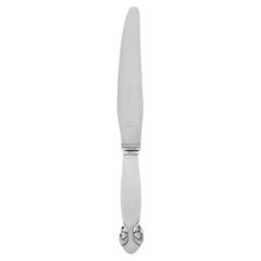 Vintage Georg Jensen Bittersweet Sterling Silver Large Dinner Knife 003