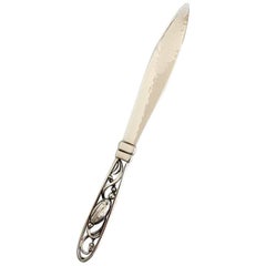 Georg Jensen Blossom #84 Sterling Silver Letter Opener