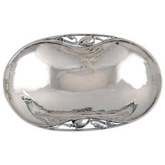 Antique Georg Jensen "Blossom" Bowl in Sterling Silver, Dated 1915-1930