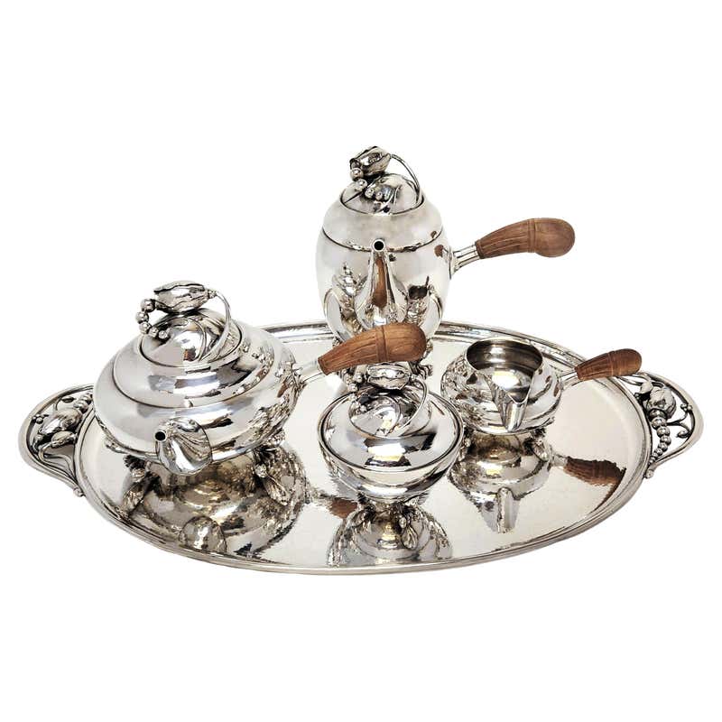 Georg Jensen Very First Tea Set No. 1 at 1stDibs