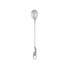 Georg Jensen Blossom Sterling Silver Iced Tea Spoon 078