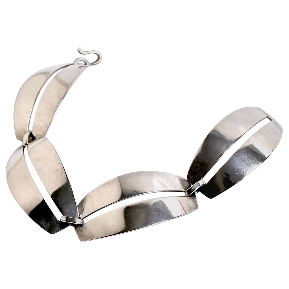 Georg Jensen Bracelet Designed by Nanna Ditzel, Denmark For Sale