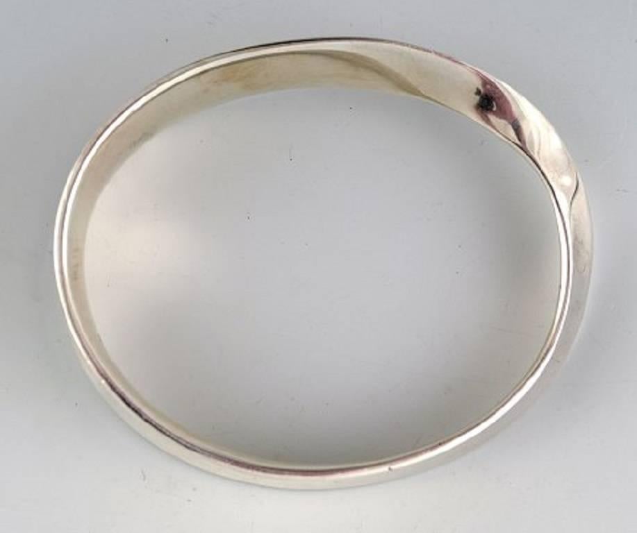 Georg Jensen Bracelet, Vivianna Torun Bülow-Hübe Sterling Silver In Excellent Condition In bronshoj, DK