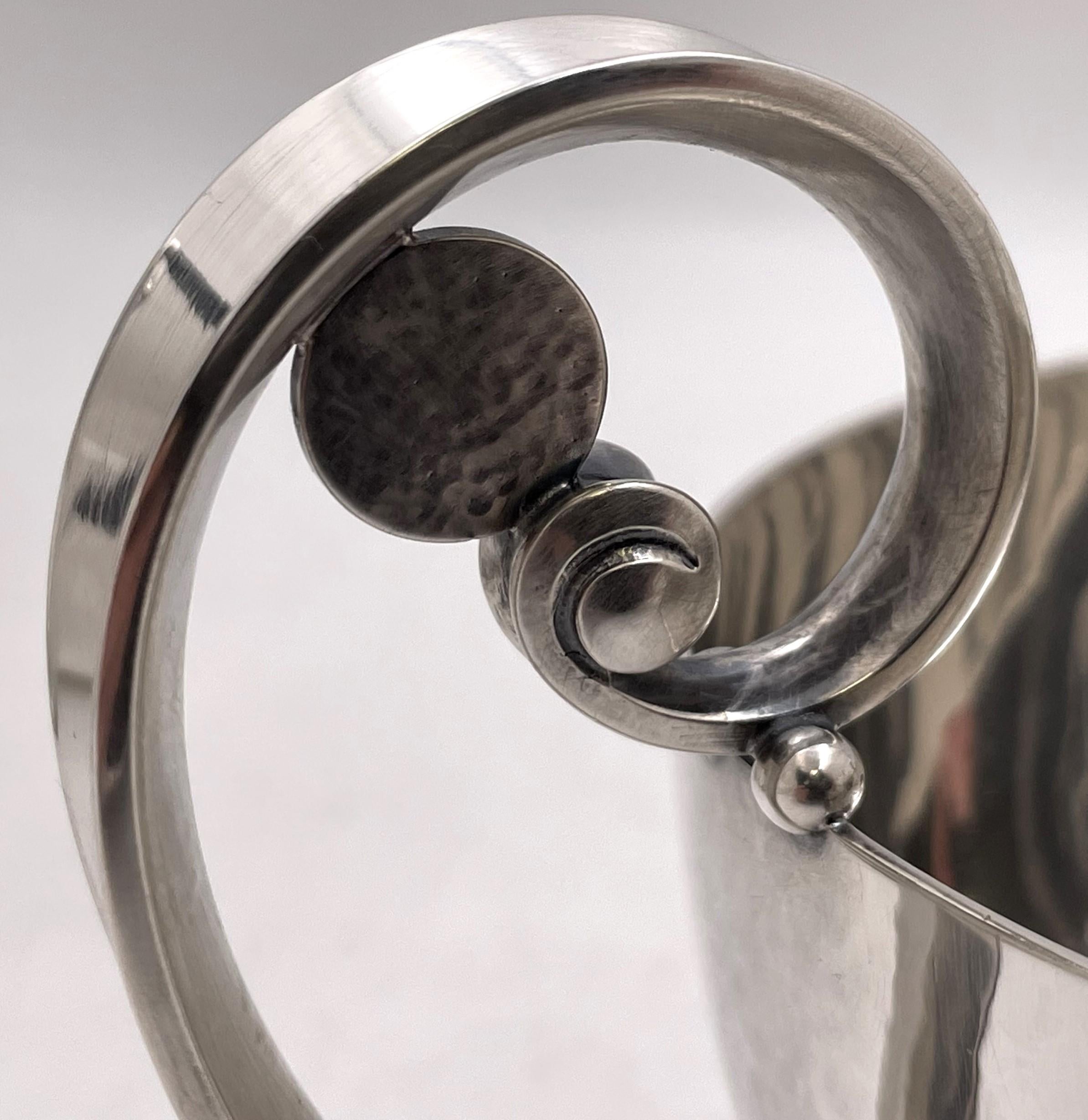 Service à café de 4 pièces Georg Jensen par J. Rohde en argent sterling n°321 en vente 5
