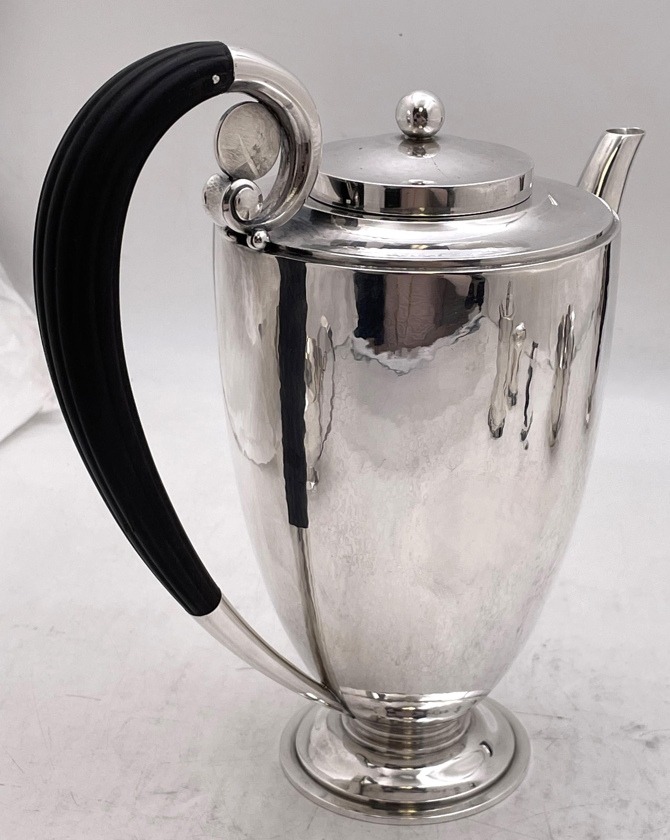 Danois Service à café de 4 pièces Georg Jensen par J. Rohde en argent sterling n°321 en vente