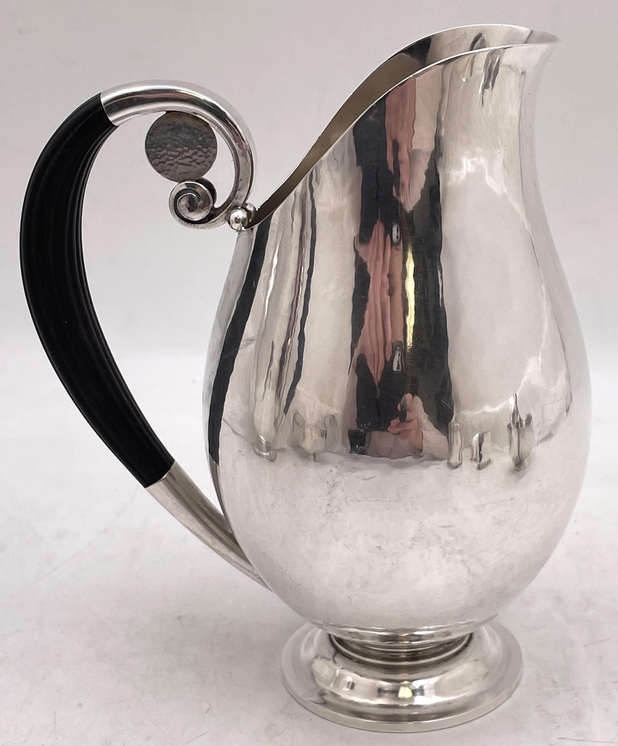 20ième siècle Service à café de 4 pièces Georg Jensen par J. Rohde en argent sterling n°321 en vente