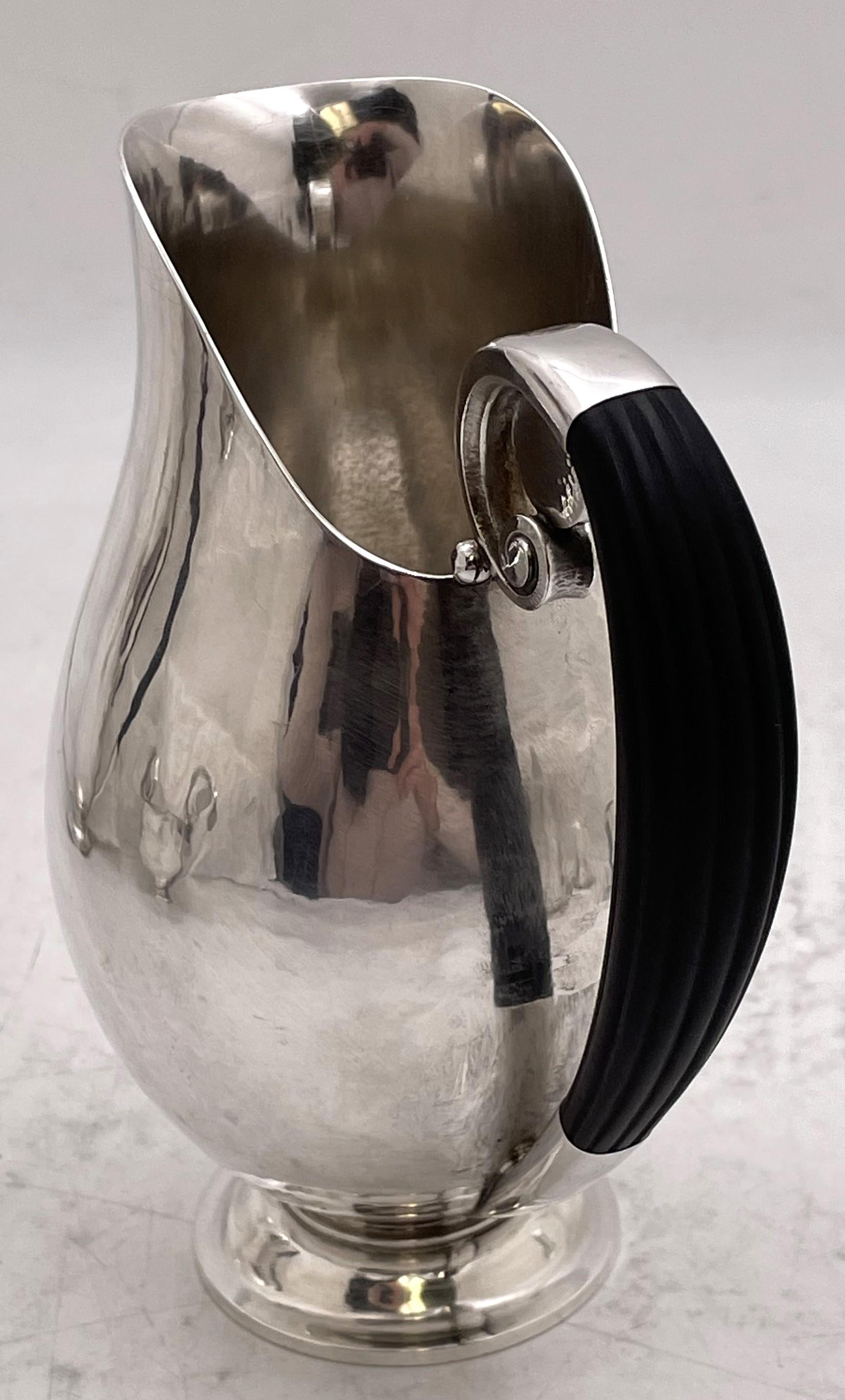 Service à café de 4 pièces Georg Jensen par J. Rohde en argent sterling n°321 en vente 1