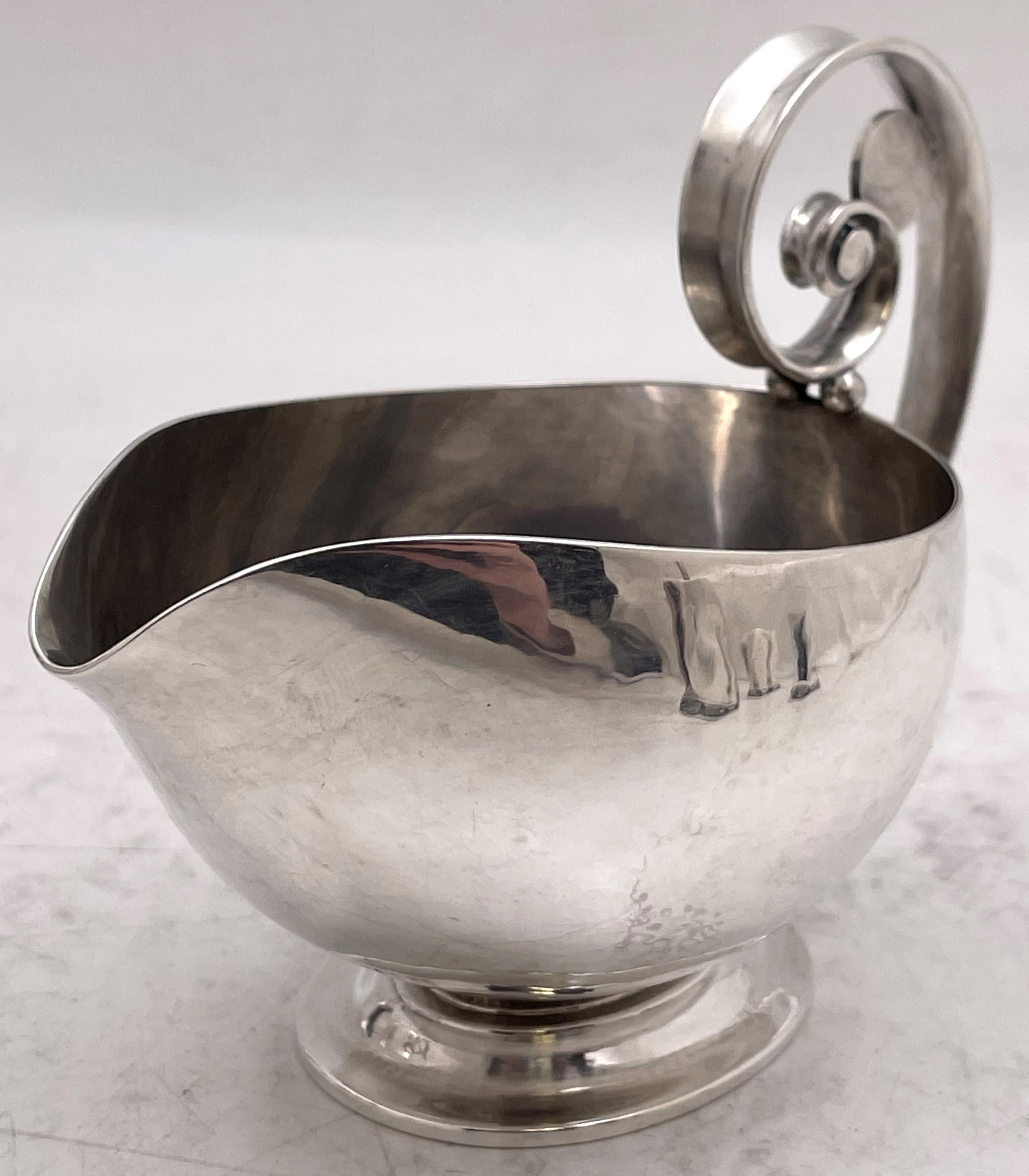 Service à café de 4 pièces Georg Jensen par J. Rohde en argent sterling n°321 en vente 3