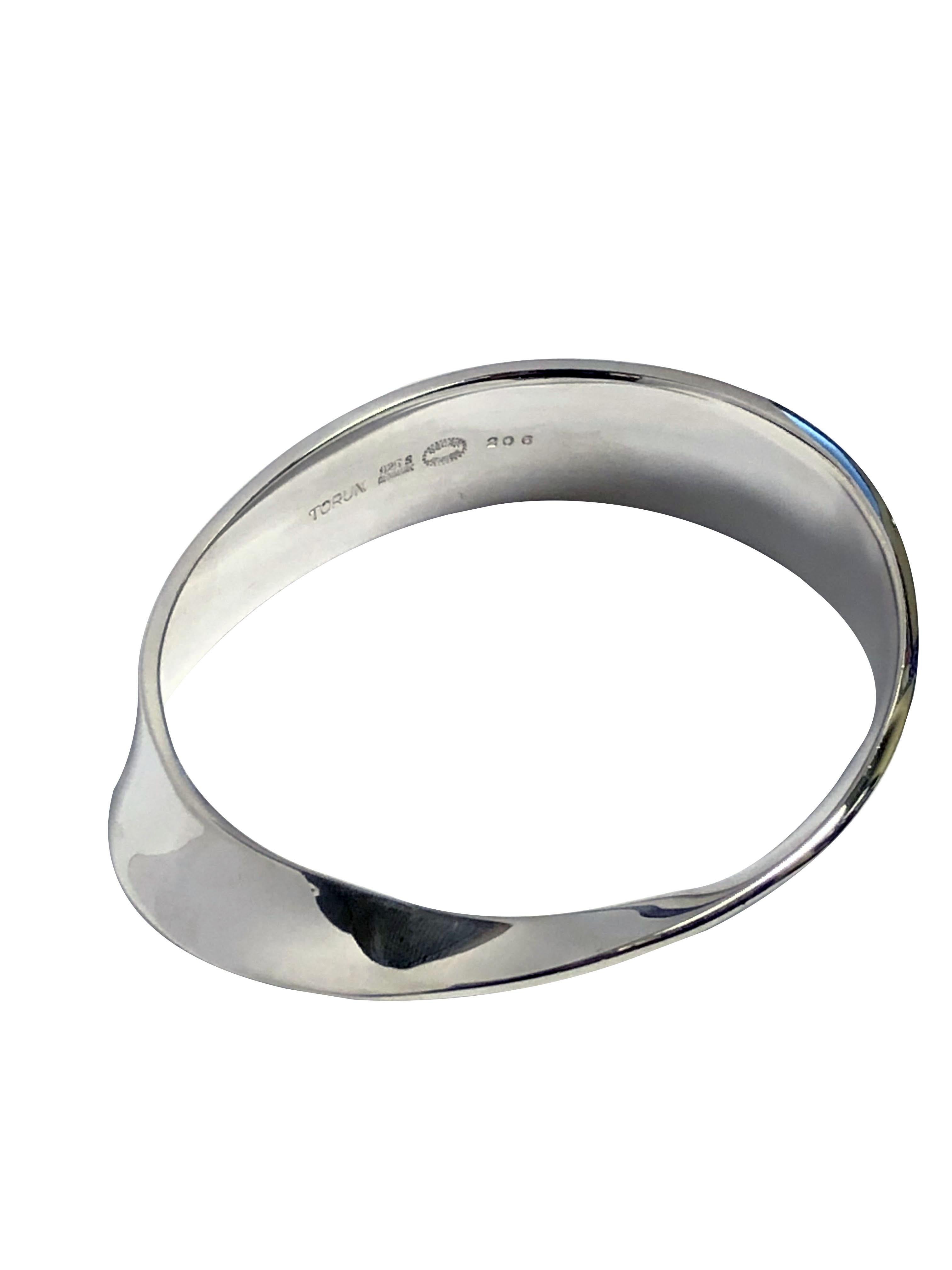 Georg Jensen by Torun Armreif aus Sterlingsilber aus der Mitte des Jahrhunderts für Damen oder Herren