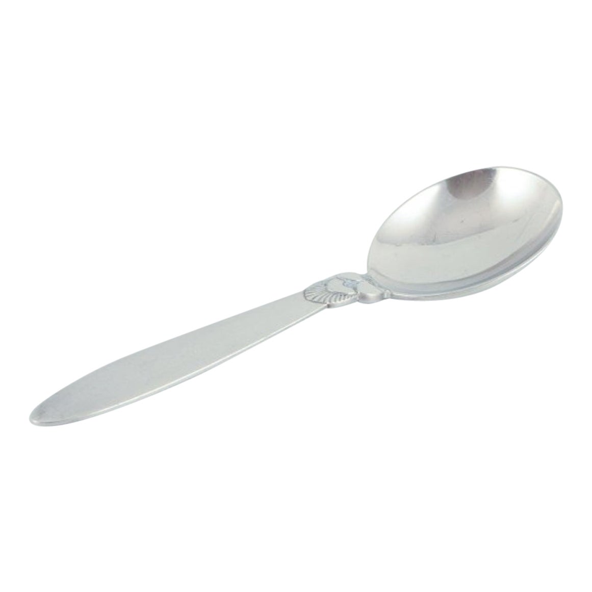 Georg Jensen Cactus. Jam spoon in sterling silver.