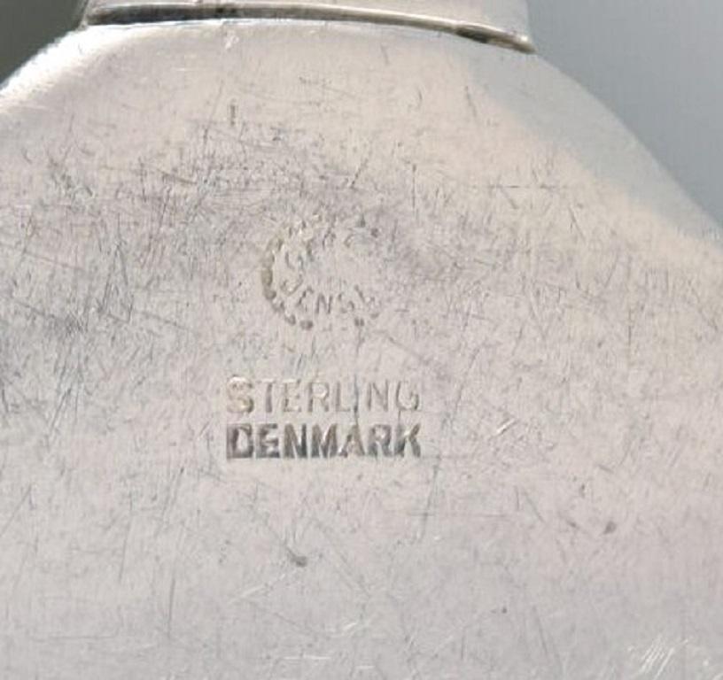 Georg Jensen Cactus Serving Spade in Sterling Silver In Excellent Condition For Sale In Copenhagen, DK