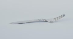 Set aus neun Tafelgabeln aus Sterlingsilber von Georg Jensen, Cactus.