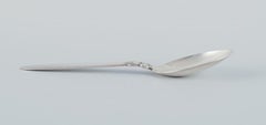Georg Jensen, Cactus, six sterling silver dinner spoons.
