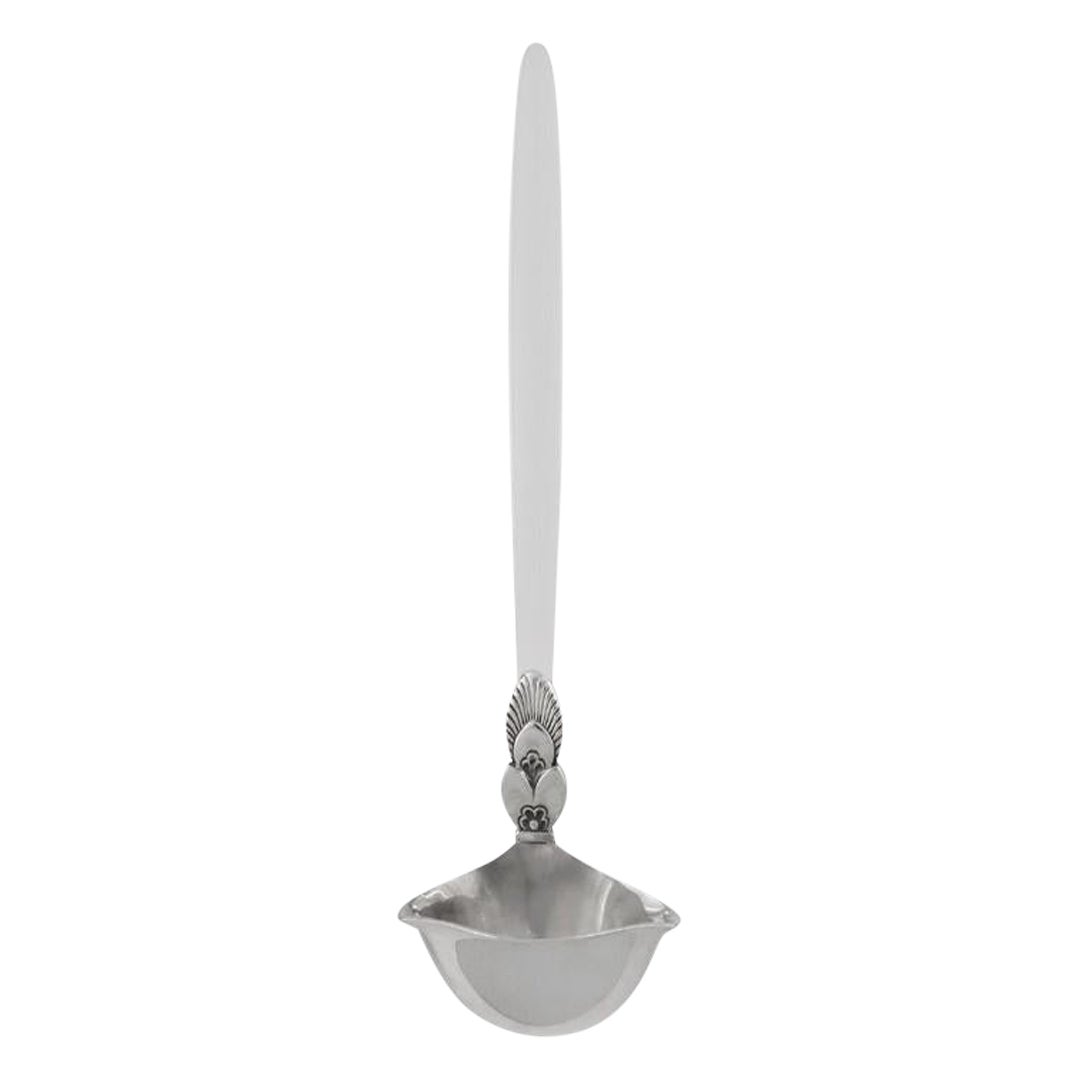 Georg Jensen Cactus Sterling Silver Cream Ladle 156