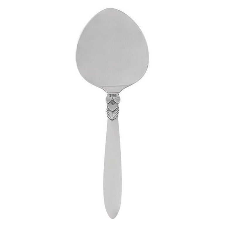 Serveur à pâtisserie moyen Cactus en argent sterling Georg Jensen en vente