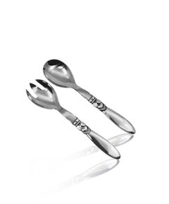 Georg Jensen Cactus Sterling Silver Salad Set Small 134