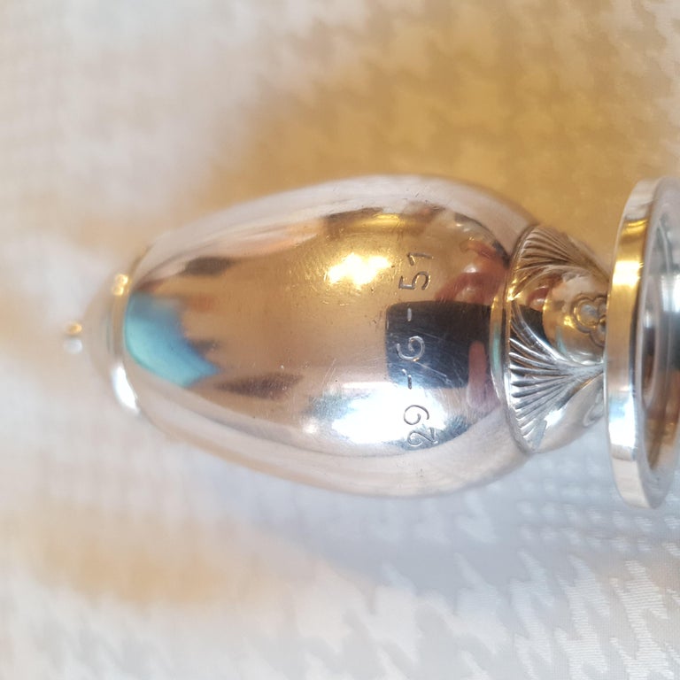 Cactus-Salzstreuer aus Sterlingsilber von Georg Jensen im Angebot bei  1stDibs Deutschland