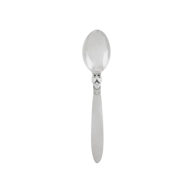 Petite cuillère Demitasse/Espresso Cactus en argent sterling Georg Jensen 036