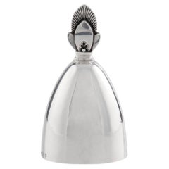 Georg Jensen Cactus Sterling Silver Table Bell 148