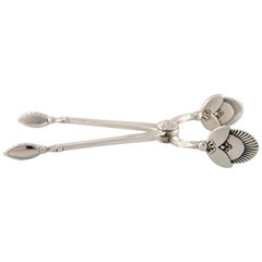 Georg Jensen Cactus-Zuckertang aus Sterlingsilber